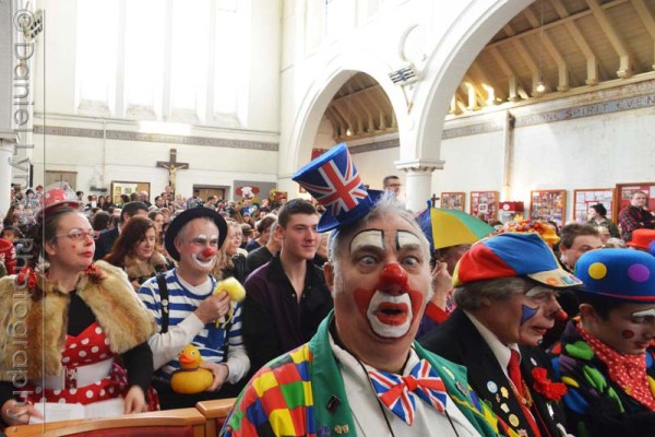 THE CLOWNS CHURCH SERVICE