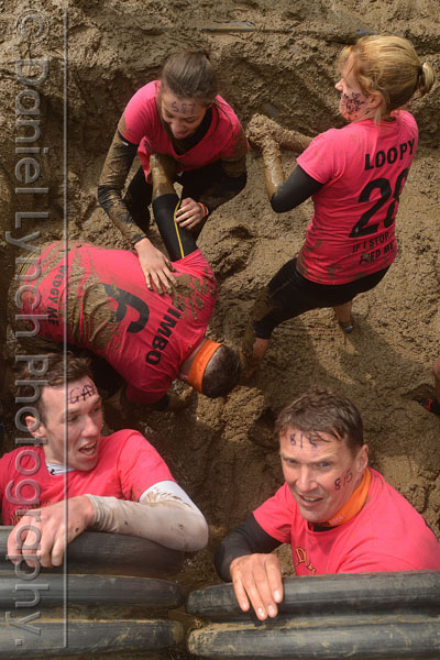 # MUDDER GENERALS # 02/05/15. METRO FEATURES : TOUGH MUDDER. PICTURE SHOWS THE TOUGH MUDDER CHALLENGE, HENLEY-ON-THAMES. Credit: Daniel Lynch. 07941 594 556. www.lynchpix.co.uk