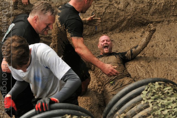 # MUDDER GENERALS # 02/05/15. METRO FEATURES : TOUGH MUDDER. PICTURE SHOWS THE TOUGH MUDDER CHALLENGE, HENLEY-ON-THAMES. Credit: Daniel Lynch. 07941 594 556. www.lynchpix.co.uk