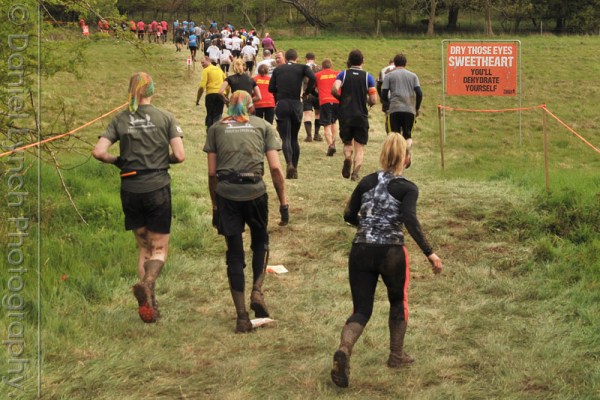 # MUDDER GENERALS # 02/05/15. METRO FEATURES : TOUGH MUDDER. PICTURE SHOWS THE TOUGH MUDDER CHALLENGE, HENLEY-ON-THAMES. Credit: Daniel Lynch. 07941 594 556. www.lynchpix.co.uk