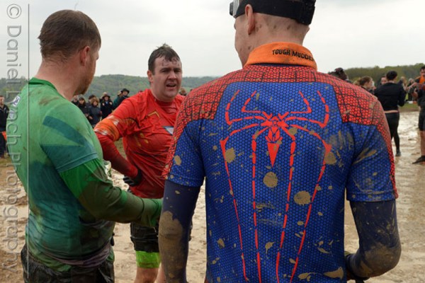# MUDDER GENERALS # 02/05/15. METRO FEATURES : TOUGH MUDDER. PICTURE SHOWS THE TOUGH MUDDER CHALLENGE, HENLEY-ON-THAMES. Credit: Daniel Lynch. 07941 594 556. www.lynchpix.co.uk