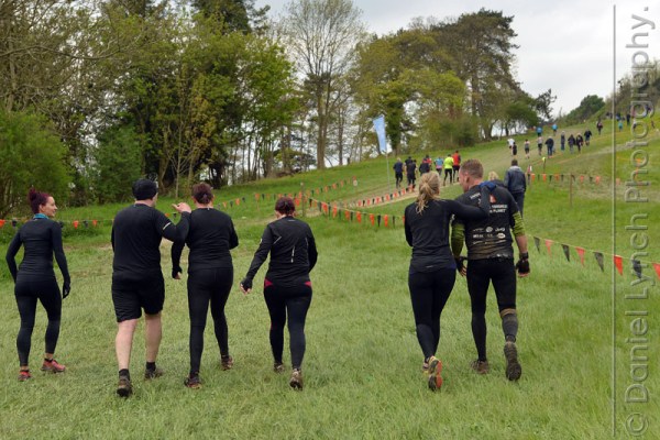 # TEAM METRO # 02/05/15. METRO FEATURES : TOUGH MUDDER. PICTURE SHOWS TEAM METRO COMPETING IN THE TOUGH MUDDER CHALLENGE. Credit: Daniel Lynch. 07941 594 556. www.lynchpix.co.uk