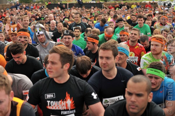 # MUDDER GENERALS # 02/05/15. METRO FEATURES : TOUGH MUDDER. PICTURE SHOWS THE TOUGH MUDDER CHALLENGE, HENLEY-ON-THAMES. Credit: Daniel Lynch. 07941 594 556. www.lynchpix.co.uk